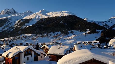 skiing in brigels switzerland